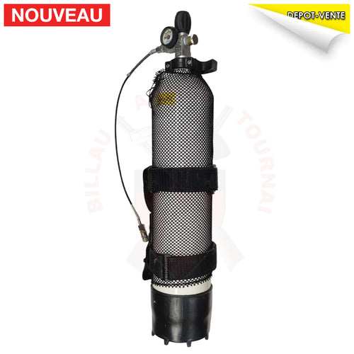 Bouteille de plongée 7L 300bars à ré-éprouver + Station (05/2020) Bouteilles tampons Air