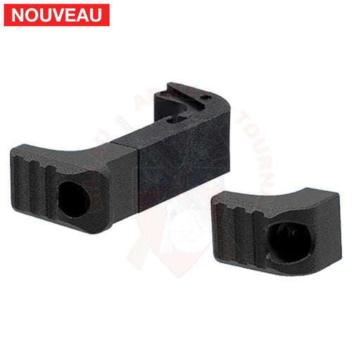 Bouton Alu D’éjection De Chargeur Élargi Strike Industries Pour Glock Gen4-5 Noir Matériels