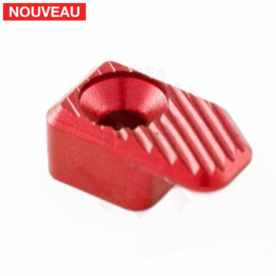 Bouton d’éjection de chargeur élargi Toni System pour Canik Rouge Matériels de compétition customisation