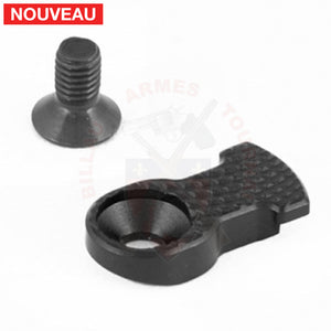 Bouton d’éjection de chargeur élargi Toni System pour CZ Shadow 2 Compact Noir Matériels de compétition customisation