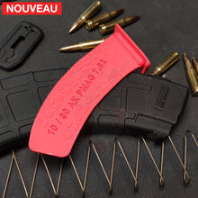 Charger l'image dans la galerie, Bride de limitation à 10 coups Impression 3D Billau Custom pour Chargeurs Magpul Pmag AK 30 coups 7.62x39 - Brides de