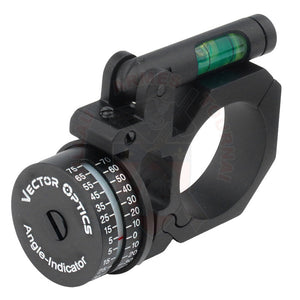 Bubble Lever Pivotant + Angle Indicator Vector Optics Pour Lunette De Diamètre 1’/30Mm Optiques