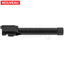 Charger l&#39;image dans la galerie, Canon Externe (Outer Barrel) Fileté Full Metal pour GBB KJ Glock 17/18C Canons Externes GBB