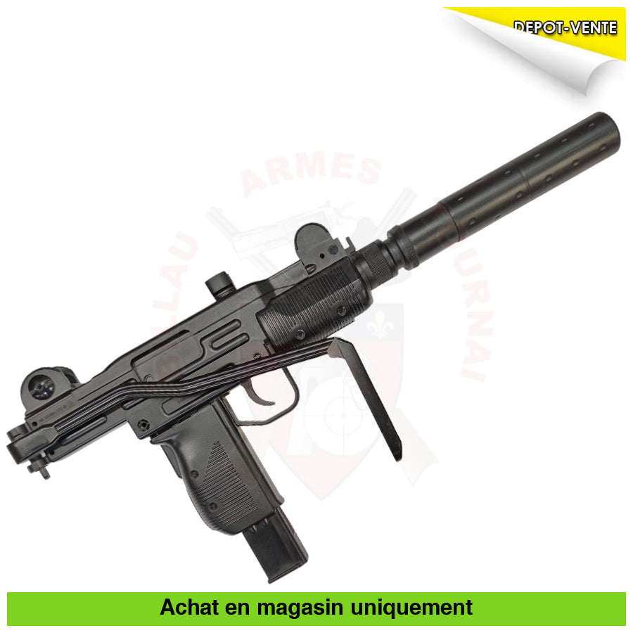 Carabine à plombs Co2 Semi-Auto IWI Mini UZI.177BB Armes d’épaule à plombs CO2