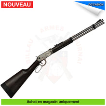 Charger l&#39;image dans la galerie, Carabine à plombs Co2 Walther Lever Action Steel Finish Cal. 4,5mm + Barillets (7,5 Joules) Armes d’épaule à plombs CO2