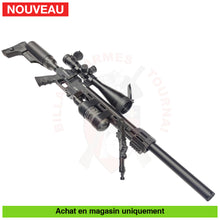 Charger l'image dans la galerie, Carabine à plombs PCP FX Airguns Dynamic Custom 6.35mm + Lunette Vector 12-60x60 + Bipied +... (136 Joules) - Armes