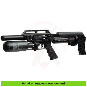 Carabine À Plombs Pcp Fx Airguns Impact M3 Compacte Noire 7 62 Mm (105 Joules) Armes Dépaule