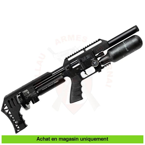 Carabine À Plombs Pcp Fx Airguns Impact M3 Compacte Noire 7 62 Mm (105 Joules) Armes Dépaule