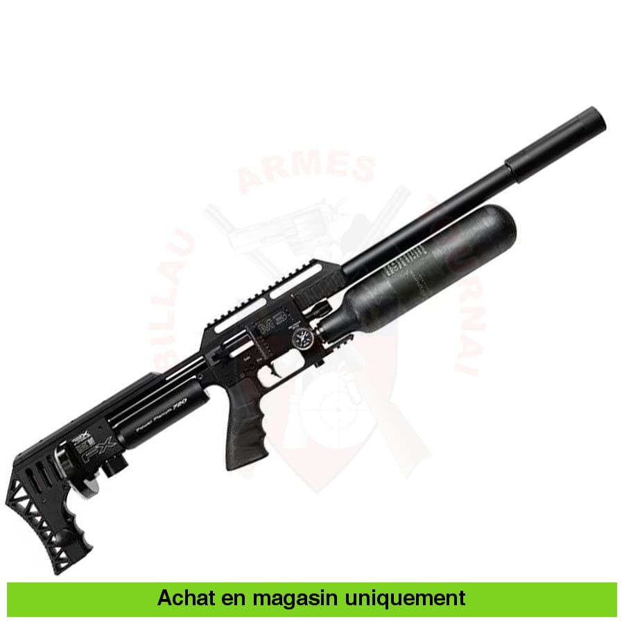 Carabine À Plombs Pcp Fx Airguns Impact M3 Noire 9 Mm (165 Joules) Armes Dépaule