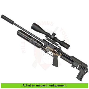 Carabine à plombs PCP FX Airguns Impact M3 Sniper Bronze Full Custom Huma Air 7.62mm + Lunette Hawke Sidewinder 8