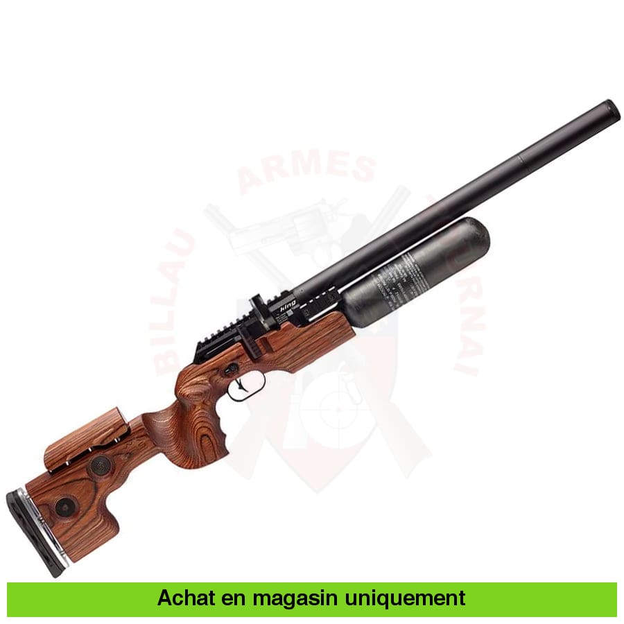 Carabine à Plombs Pcp Fx Airguns King 500 Brown 55 Mm 94 Joules Billau Armes Tournai 9811