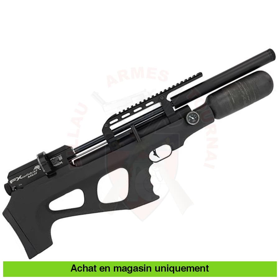 Carabine à plombs PCP FX Airguns Wildcat MK3 BT Compact 6,35 mm (60 Jo ...