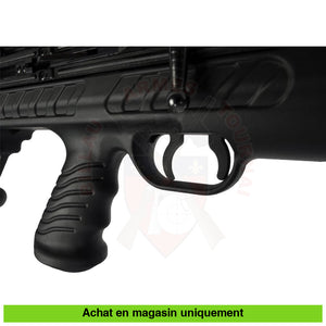 Carabine À Plombs Pcp Hatsan Bullboss Noire Synthétique 6 35 Mm (57 Joules) Armes D’épaule