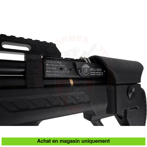 Carabine À Plombs Pcp Hatsan Bullboss Noire Synthétique 6 35 Mm (57 Joules) Armes D’épaule