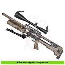 Charger l'image dans la galerie, Carabine à plombs PCP Reximex Throne Gen 2 Camo 5 5.5mm + Lunette + Bipied (48 Joules) - Armes d’épaule à plombs PCP