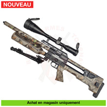 Charger l'image dans la galerie, Carabine à plombs PCP Reximex Throne Gen 2 Camo 5 5.5mm + Lunette + Bipied (48 Joules) - Armes d’épaule à plombs PCP
