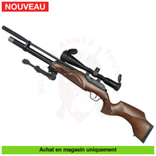Charger l&#39;image dans la galerie, Carabine à plombs PCP Walther Maximathor Bois 5,5mm + Lunette Firefield 4-16x42 AO IR + Bipied UTG + Barillets + Plombs