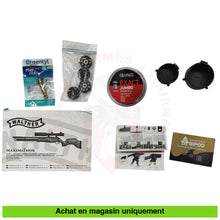 Charger l'image dans la galerie, Carabine à plombs PCP Walther Maximathor Bois 5,5mm + Lunette Firefield 4-16x42 AO IR + Bipied UTG + Barillets + Plombs
