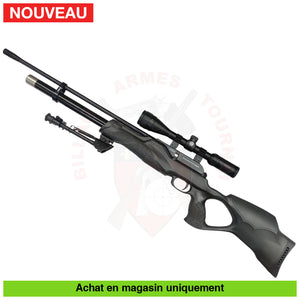 Carabine à plombs PCP Walther Maximathor Synthétique 5,5mm + Lunette Hawke 4-12x40 + Bipied + Barillets + Plombs