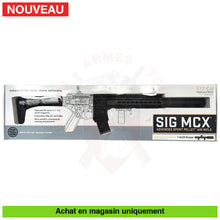 Charger l&#39;image dans la galerie, Carabine à plombs Semi-Auto Co2 Sig Sauer MCX Noire 4.5mm + Lunette Armes d’épaule à plombs CO2
