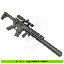 Charger l&#39;image dans la galerie, Carabine à plombs Semi-Auto Co2 Sig Sauer MCX Noire 4.5mm + Lunette Armes d’épaule à plombs CO2