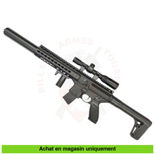 Charger l&#39;image dans la galerie, Carabine à plombs Semi-Auto Co2 Sig Sauer MCX Noire 4.5mm + Lunette Armes d’épaule à plombs CO2
