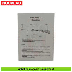 Carabine À Plombs Snowpeak Sr/Gr1000X 4 5Mm Armes D’épaule