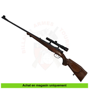 Carabine à verrou Anschutz 1530 1534 Stetcher.222 Rem + Montage Acier + Lunette Kahles Helia Super 1,5 4,5x25
