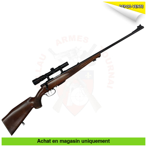 Carabine à verrou Anschutz 1530 1534 Stetcher.222 Rem + Montage Acier + Lunette Kahles Helia Super 1,5 4,5x25