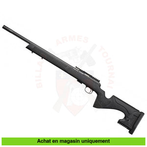 Carabine À Verrou Cz 457 Lrp Noire 20’ Filetée 12X20 22Lr Carabines