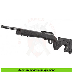 Carabine À Verrou Cz 457 Lrp Noire 20’ Filetée 12X20 22Lr Carabines