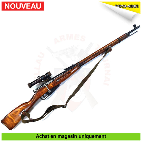 Carabine À Verrou Mosin Nagant 1891/30 Sniper Cal. 7 62X54R + Baïonnette Kit Entretien Original
