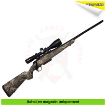 Charger l'image dans la galerie, Carabine à verrou Winchester XPR Camo + Rail Picatinny + Colliers Aciers QD + Lunette Bushnell Nitro 3-18x56