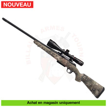 Charger l'image dans la galerie, Carabine à verrou Winchester XPR Camo + Rail Picatinny + Colliers Aciers QD + Lunette Bushnell Nitro 3-18x56
