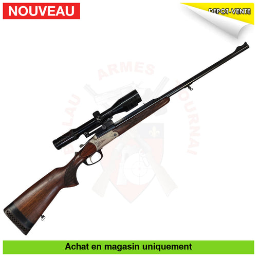 Carabine Express 1 coup (Karpat) Blaser cal. 7X65R + Montage Rail + Lunette Swarovski Habicht Nova 2,2-9x42 + Munitions
