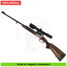 Charger l&#39;image dans la galerie, Carabine Express 1 coup (Karpat) Blaser cal. 7X65R + Montage Rail + Lunette Swarovski Habicht Nova 2,2-9x42 + Munitions