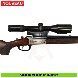 Carabine Express 1 coup (Karpat) Blaser cal. 7X65R + Montage Rail + Lunette Swarovski Habicht Nova 2,2-9x42 + Munitions