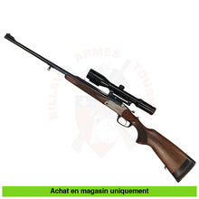 Charger l&#39;image dans la galerie, Carabine Express 1 coup (Karpat) Blaser cal. 7X65R + Montage Rail + Lunette Swarovski Habicht Nova 2,2-9x42 + Munitions