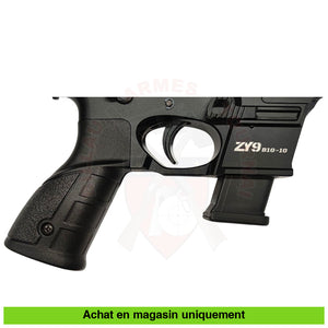 Carabine semi-auto Derya PCC ZY9 B10-10 9mm Para Noire Carabines semi-auto