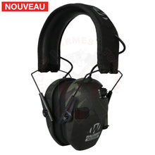 Charger l&#39;image dans la galerie, Casque Anti-bruit Electronique Walker’s Razor 2 Multicam Black Protections auditives