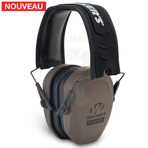 Casque Anti-bruit Passif Walker’s Razor Slim FDE Protections auditives