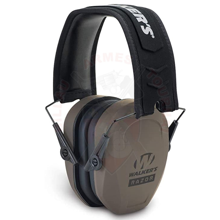 Casque Anti-bruit Passif Walker’s Razor Slim FDE Protections auditives