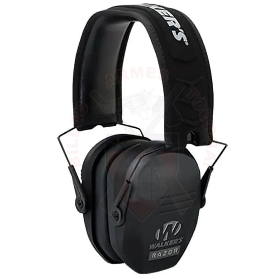 Casque Anti-bruit Passif Walker’s Razor Slim Noir Protections auditives