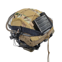 Charger l'image dans la galerie, Casque Fast Tan + Couvre-Casque Multicam + Lunette Novritsch + Ventilo Novritsch + Faux casque de Comm Masques airsoft