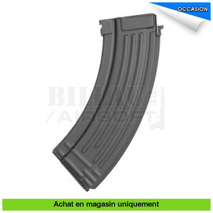 Chargeur Airsoft Aeg Hicap Ak 600Cps Metal Noir Chargeurs