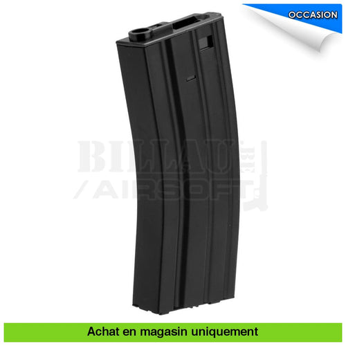 Chargeur Airsoft Aeg Hicap M4 300Cps Metal Noir Chargeurs