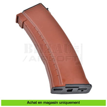 Charger l&#39;image dans la galerie, Chargeur Airsoft Aeg Midcap Ak 120Cps Brun Chargeurs