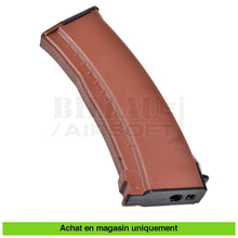 Charger l&#39;image dans la galerie, Chargeur Airsoft Aeg Midcap Ak 120Cps Brun Chargeurs