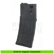 Charger l&#39;image dans la galerie, Chargeur Airsoft Aeg Lowcap/Midcap M4 30/130Cps Noir Chargeurs