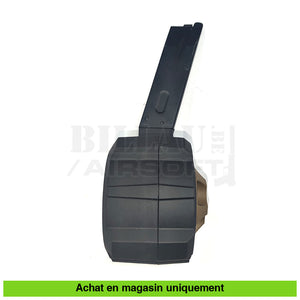 Chargeur Airsoft Gbb Hfc Drum Beretta 92 130Cps Noir/Tan Chargeurs